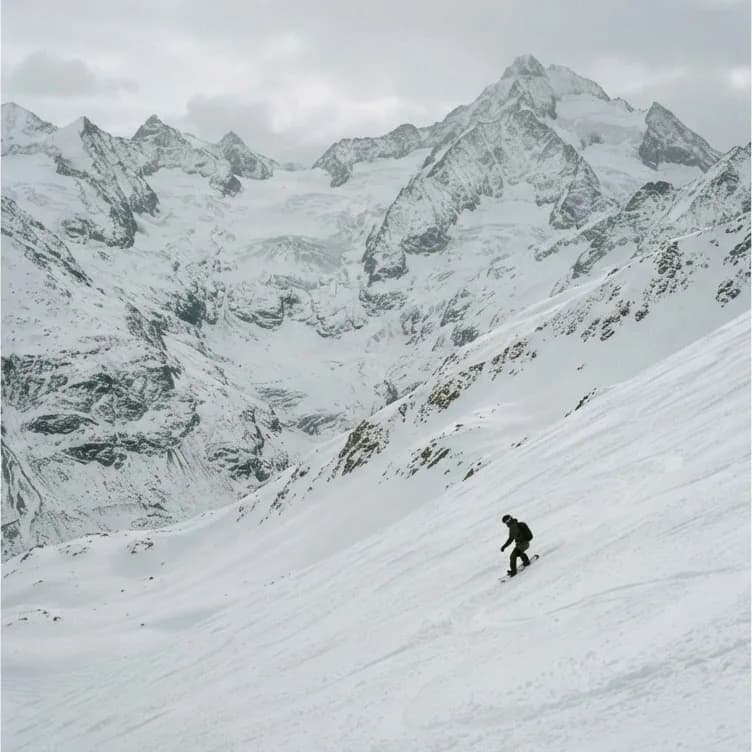Austria — Touching the Glacier