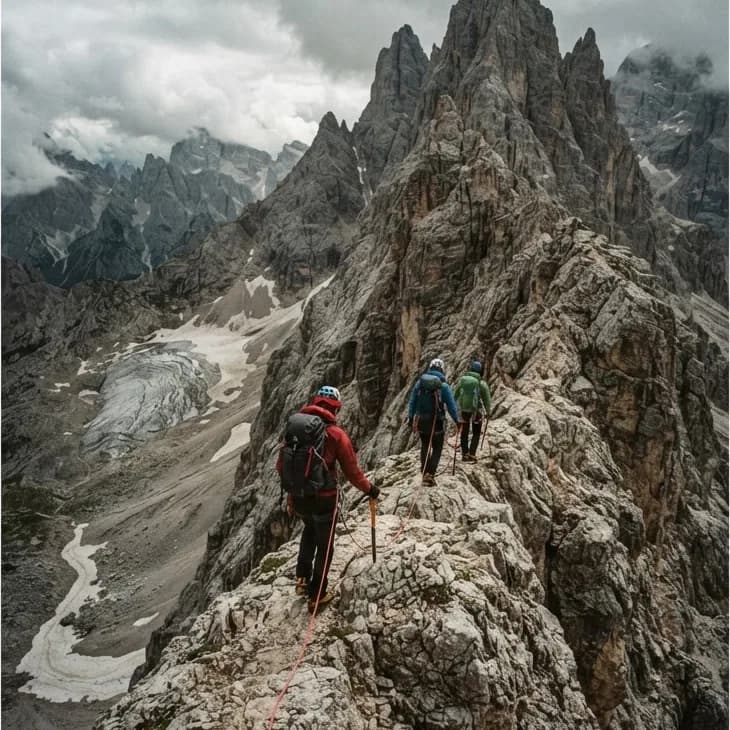 Dolomites — The Way to the Summit