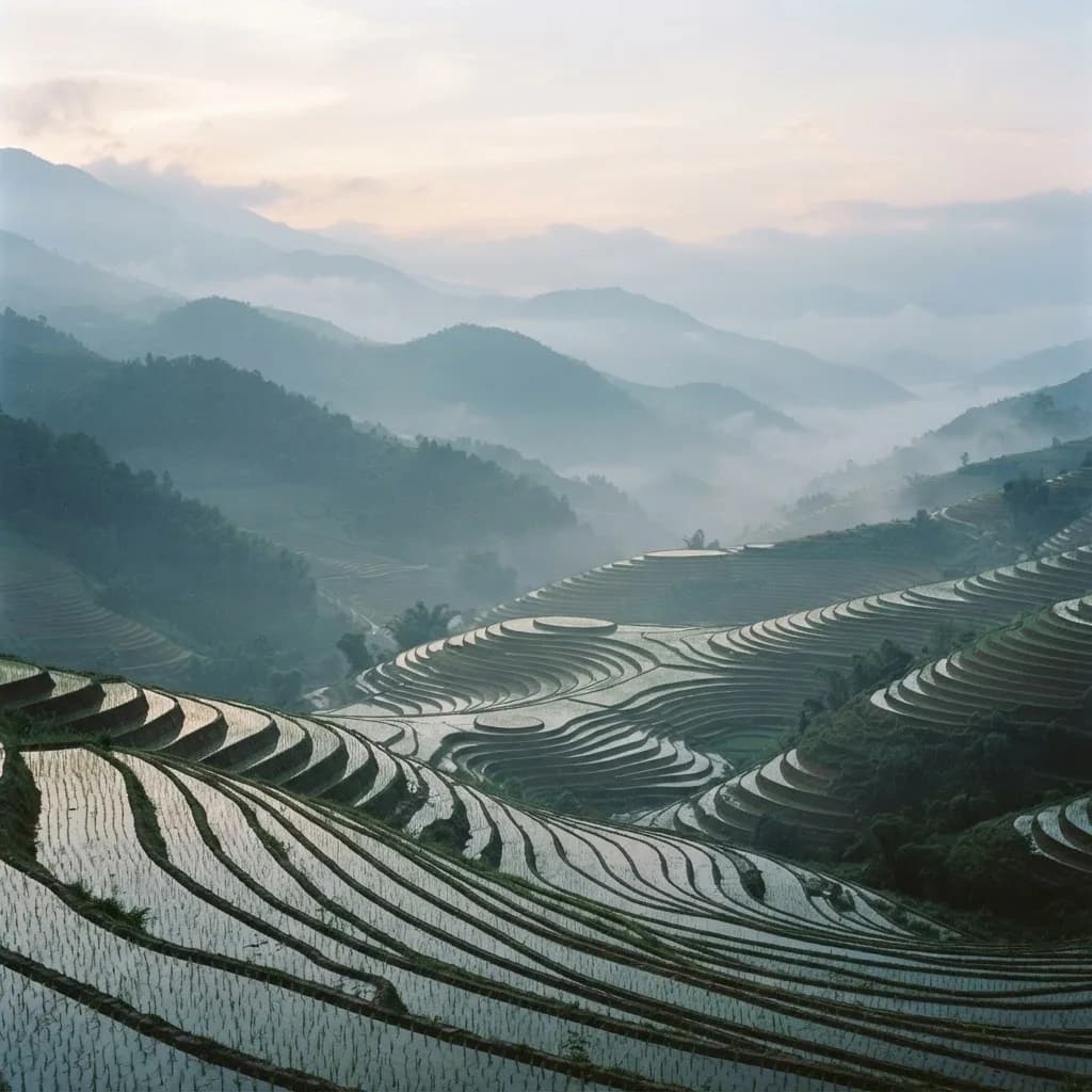 Vietnam — Terraces of the Lotus