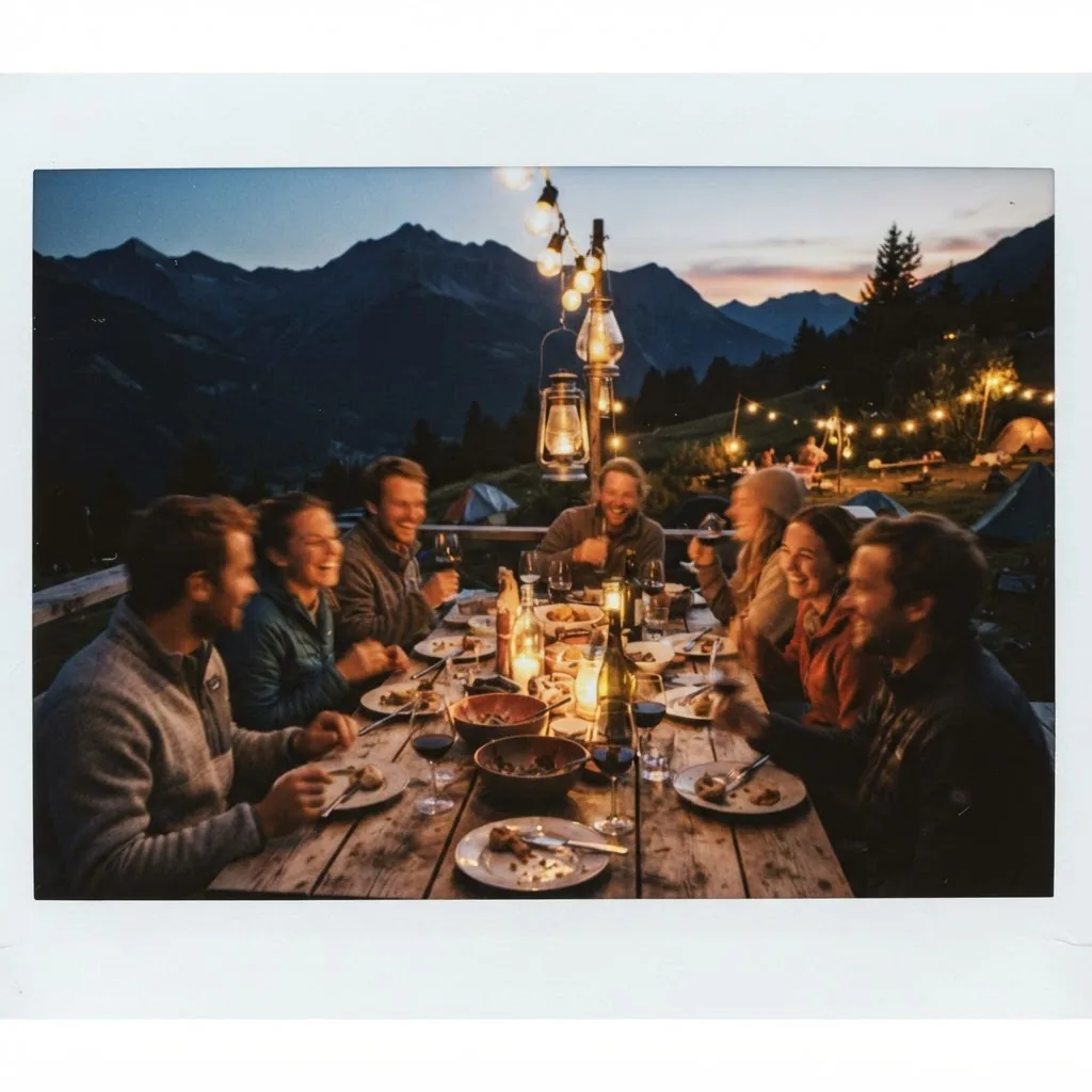 Dinner under the stars
